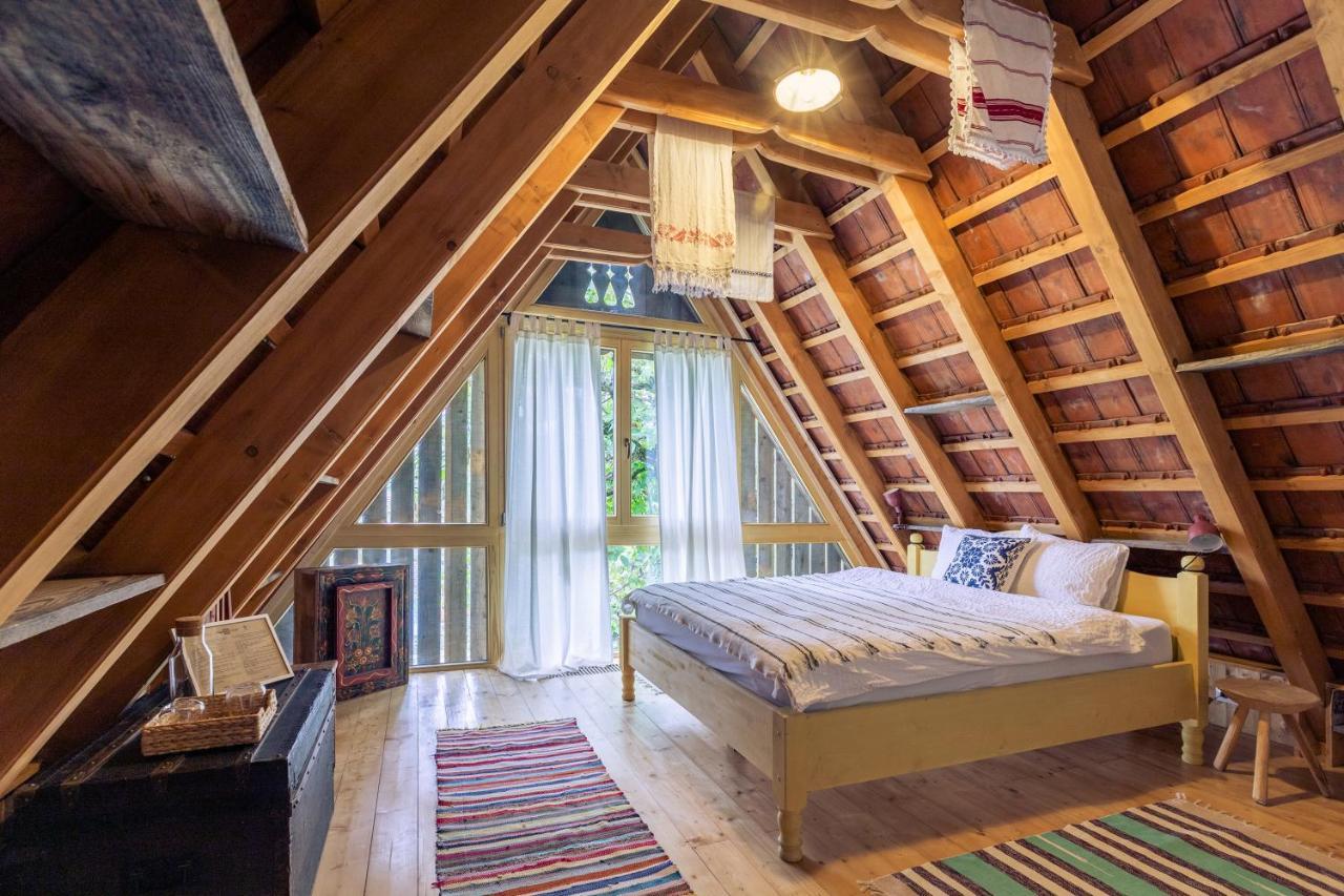 فندق Viscri 32 - White Barn And Blue House المظهر الخارجي الصورة